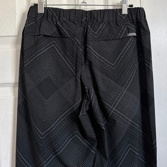 Royal Robbins NWT black patterned spotless traveler trouser pants size 2 - Picture 6 of 10